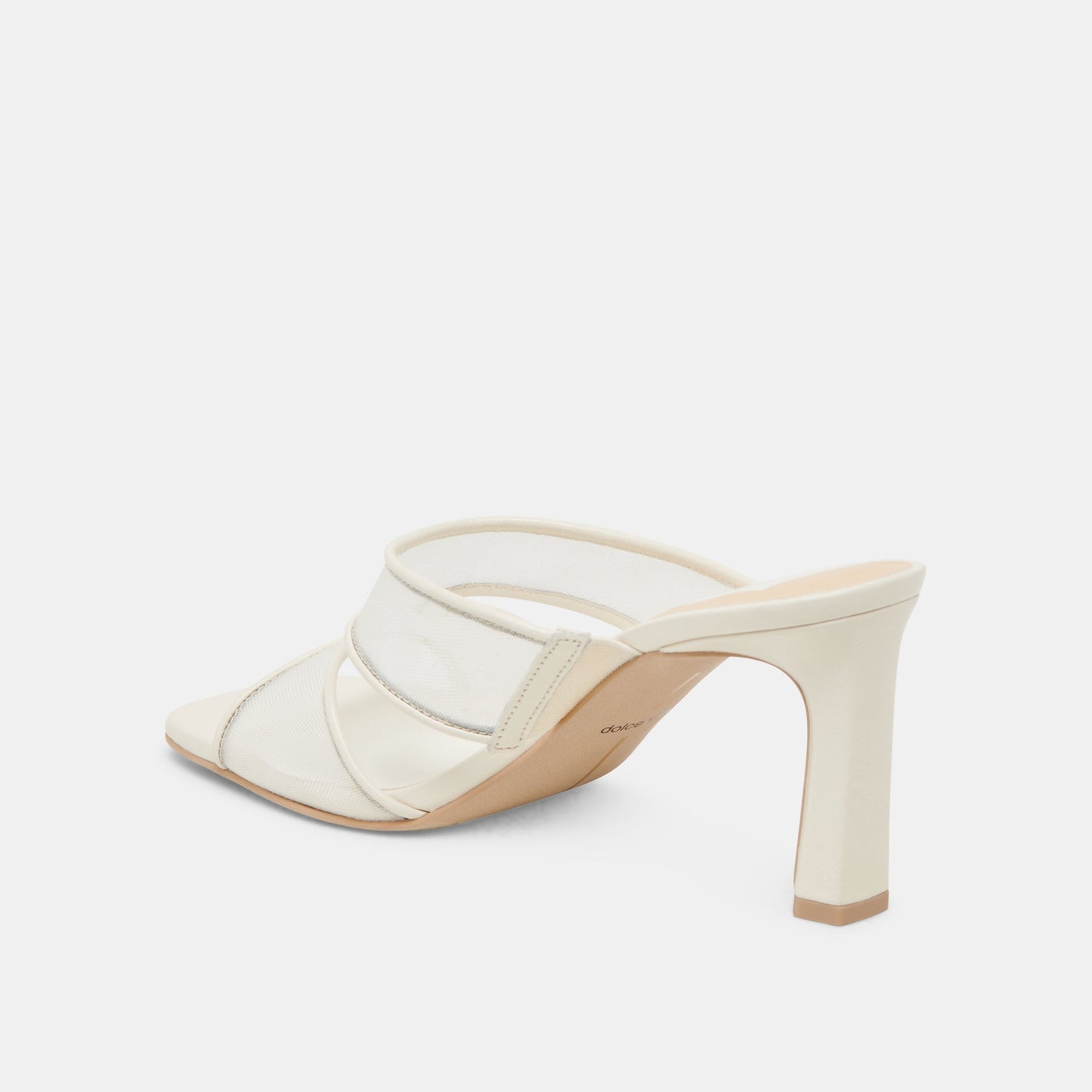Dolce Vita Gitel Heels Off White Mesh