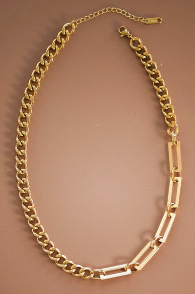 Tarnish Free Multi Link Necklace
