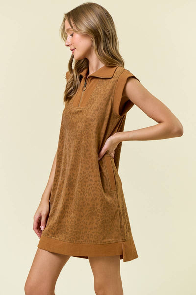 Vegan Suede Wild Side Dress