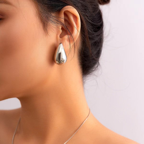 Waterproof Non-tarnish Raindrop Earrings