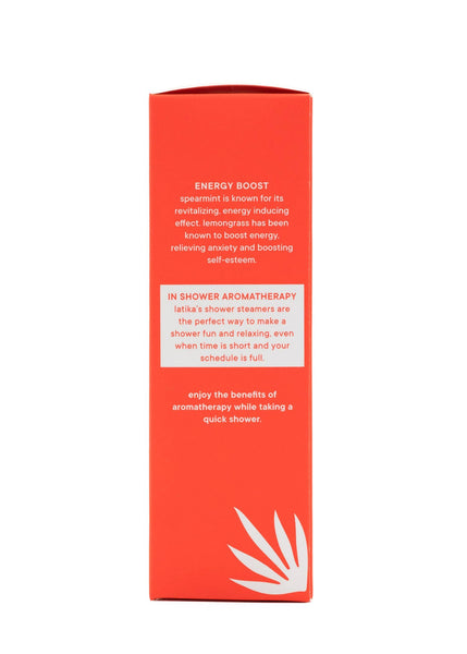 Shower Steamer 🟥Lemongrass & Spearmint Energy Boost