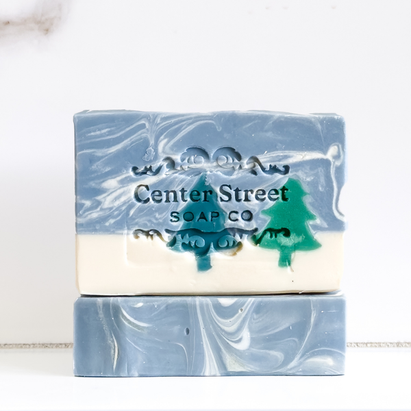 Christmas Tree Alpine Frost Handmade Soap Bar