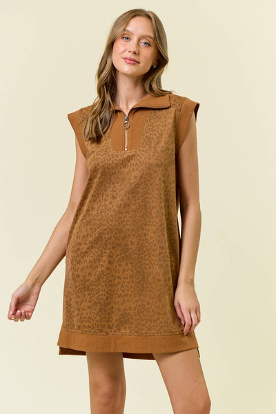 Vegan Suede Wild Side Dress