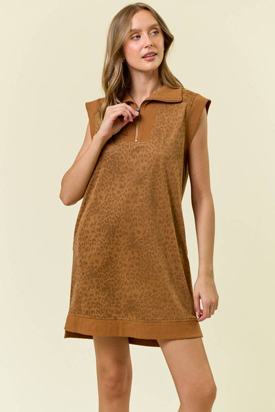 Vegan Suede Wild Side Dress