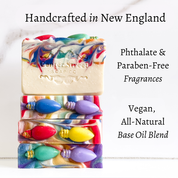 Deck the Halls Cinnamon Handmade Soap Bar