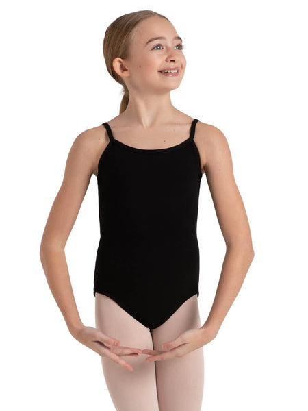 CAMISOLE LEOTARD W/ ADJUSTABLE STRAPS - GIRLS (CC100C)