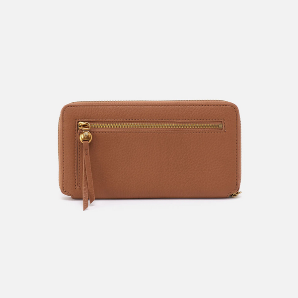 HOBO Hart Large Wallet in Warm Honey