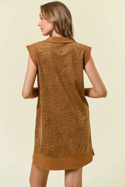 Vegan Suede Wild Side Dress