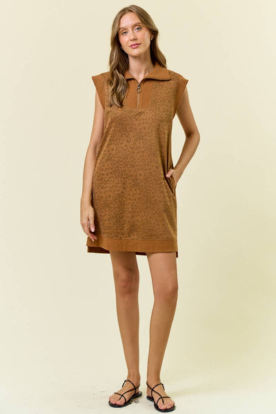 Vegan Suede Wild Side Dress