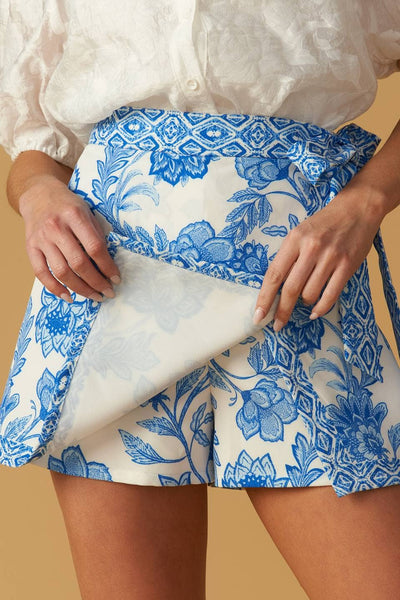 Lilian Floral Skort
