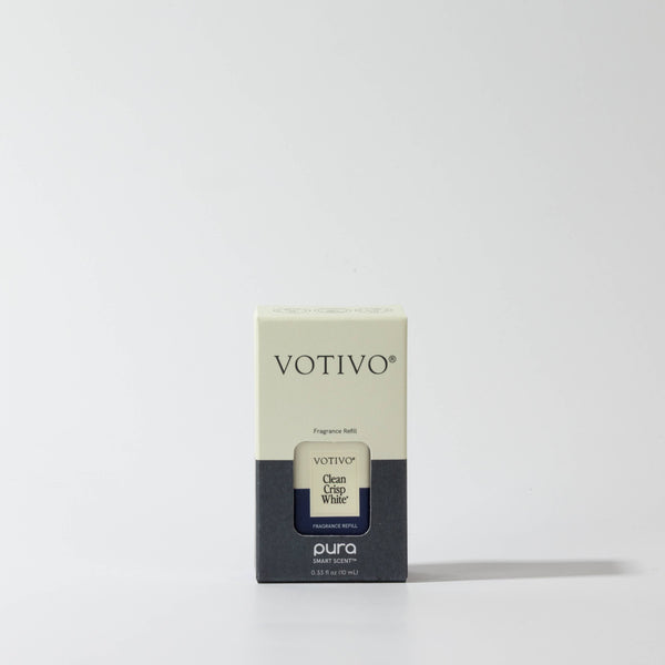 Clean Crisp White Pura + Votivo Fragrance Refill