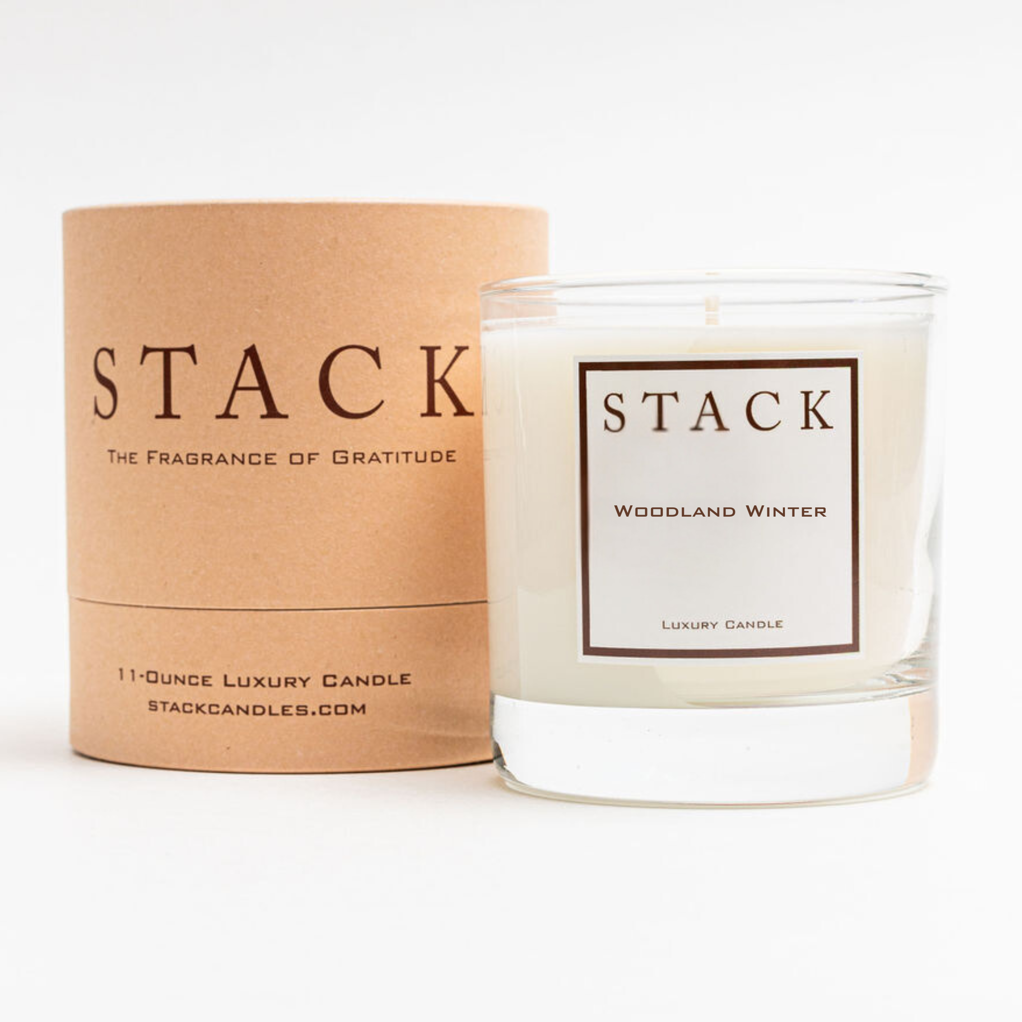 STACK The Fragrance of Gratitude - Woodland Winter Candle