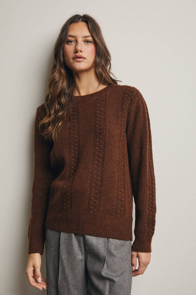 Emma Taupe Sweater
