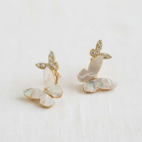 Butterfly Drop Earrings