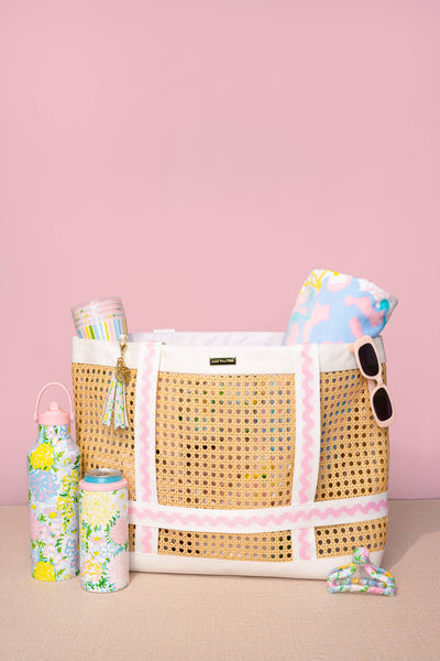 Lilly Pulitzer Beach Hat Tote