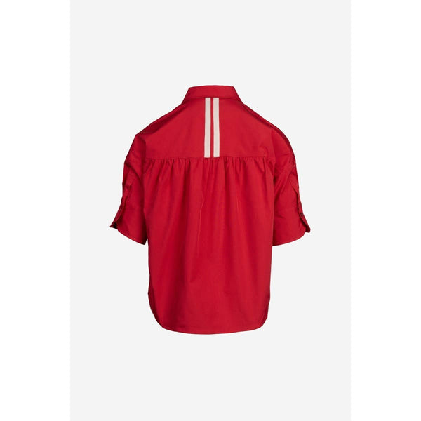 Red Racing Stripes Top