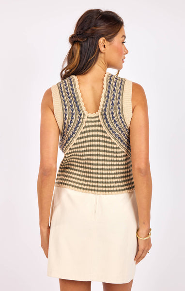 Mona Striped Sweater