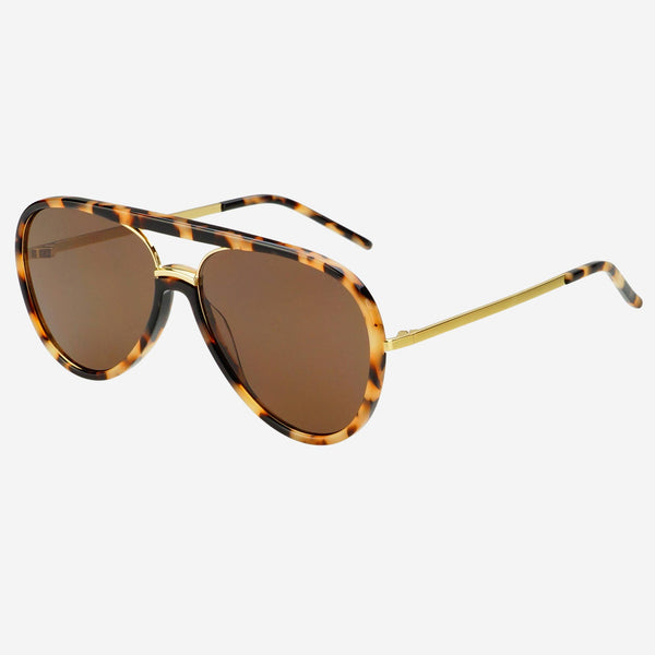 FREYRS - Shay Aviator Milky Tortoise / Brown