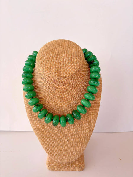 The Rory Emerald Green Necklace
