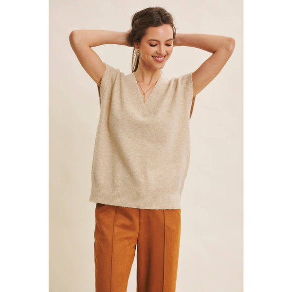 Anika Oversized Sweater Vest