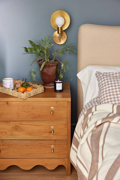 ChappyWrap - Dockside Stripe Sepia Blanket: Original