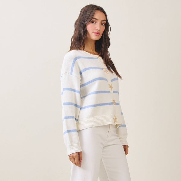 Ariel Striped Cardigan