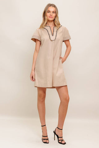 Iman Poplin Dress
