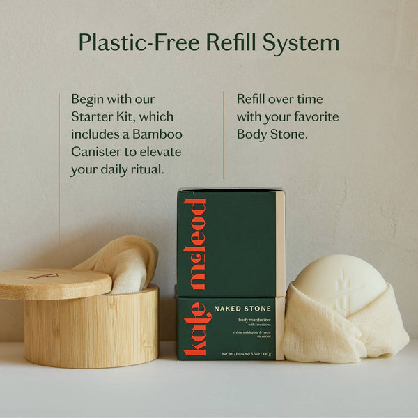 Kate McLeod - Naked Stone | Deep Moisturizing Lotion Bar: Mini