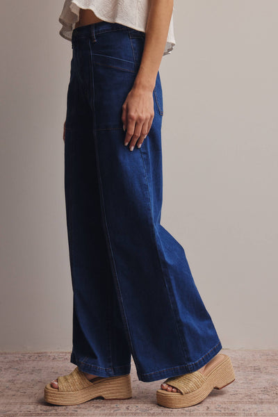 Cobalt Wide Leg Jean Arriving Friday