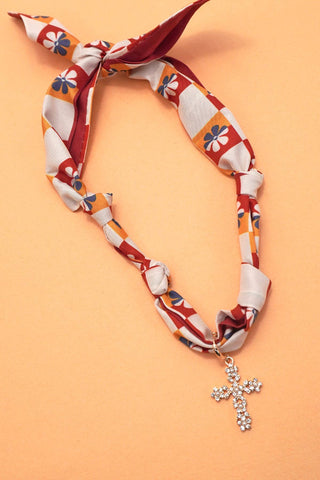 Jocelyn Scarf Necklace
