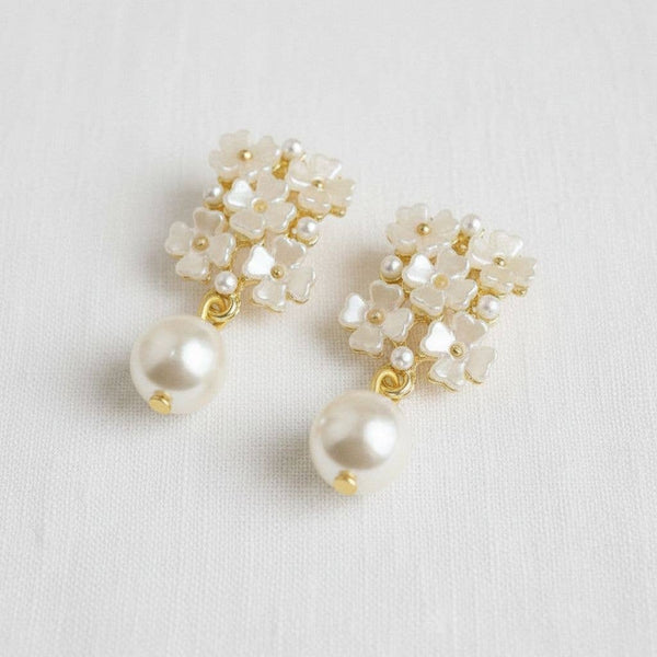 Bridal Bouquet Earrings