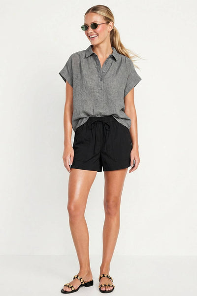 Avery Shore Popover Charcoal