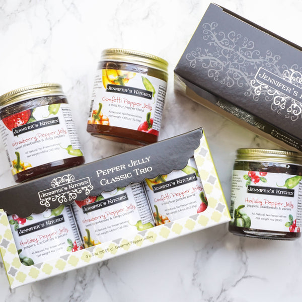 Jennifer's Kitchen - Classic Mini Pepper Jelly Trio