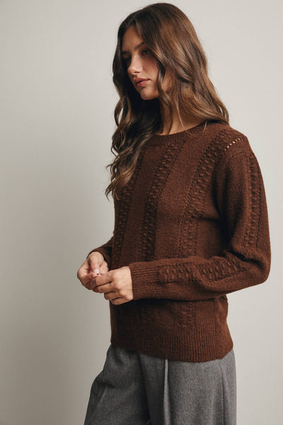 Emma Taupe Sweater