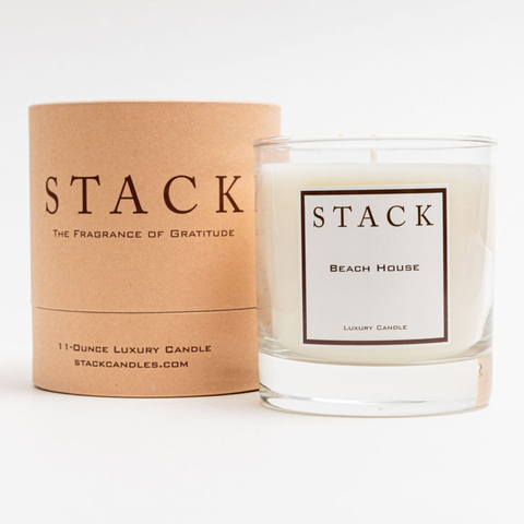 STACK The Fragrance of Gratitude - Beach House Candle - Long-lasting Candle  - Summer Decor