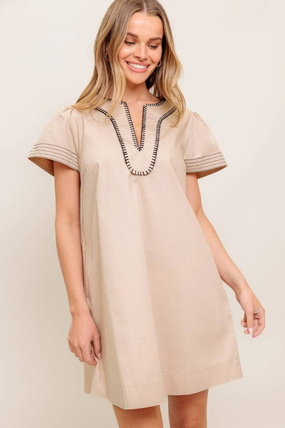 Iman Poplin Dress
