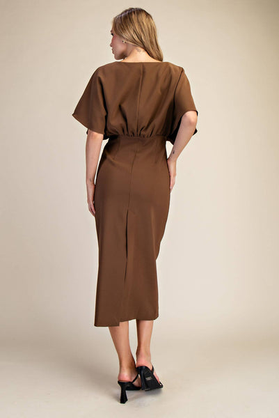 Gilded Goddess Midi Dress