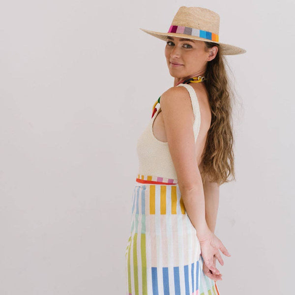 Sunshine Tienda Rainbow Stripe Sarong