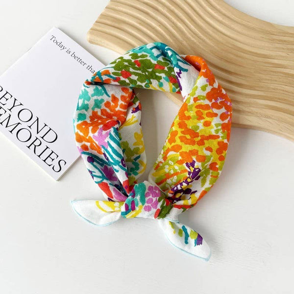 Vibrant Cotton Scarf