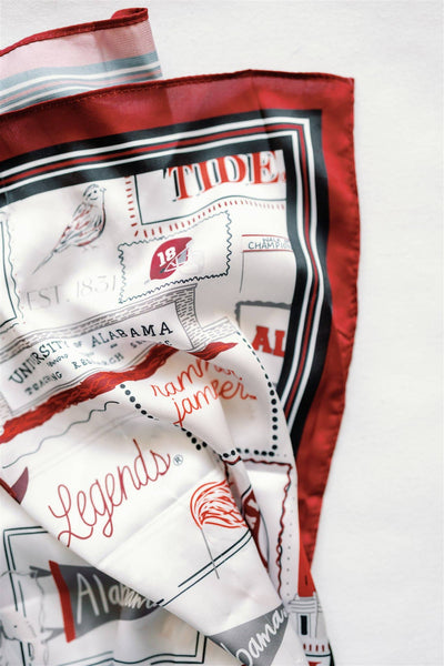 Alabama Silk Scarf