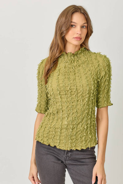 Lettuce Edge Fringe Top (Pre-order arriving September 19)