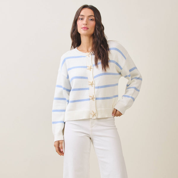 Ariel Striped Cardigan