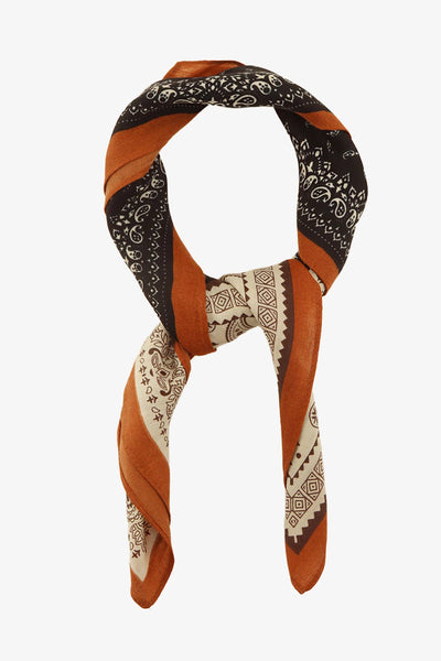 anbfashion - Paisley Retro Print Bandana Scarf: Mg