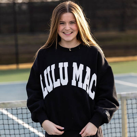 Lulu Mac Sweatshirt Black