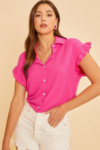 Macy Hot Pink Top