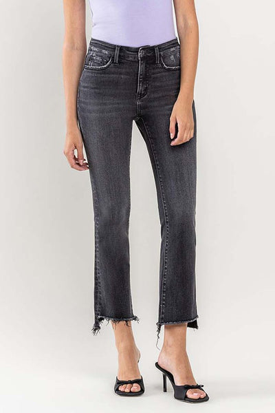 Righteous Crop Flare Jeans