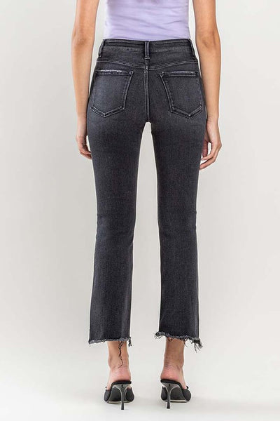 Righteous Crop Flare Jeans