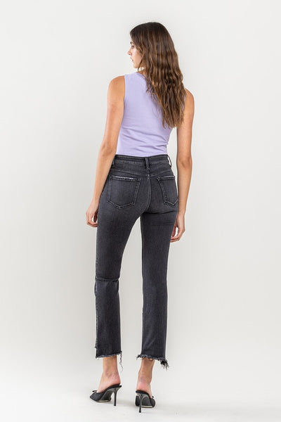 Righteous Crop Flare Jeans