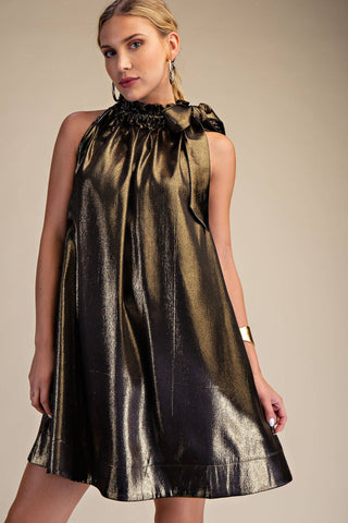 Bronze Babe Mini Dress