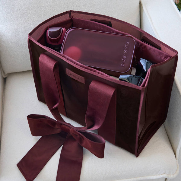 Case-Mate  Holiday Red Velvet Tote Bag